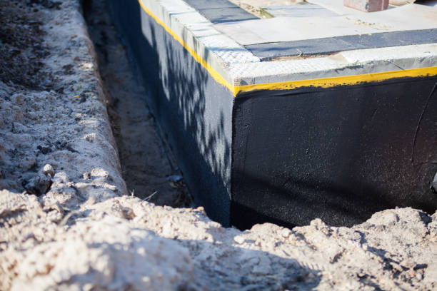 SJ Waterproofing Pros completing home waterproofing near Wolcottville, IN