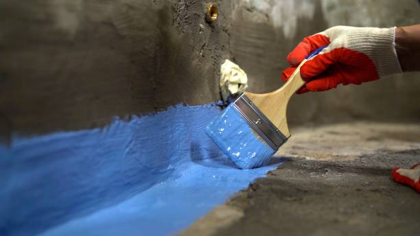 SJ Waterproofing Pros commercial waterproofing team near Wolcottville, IN